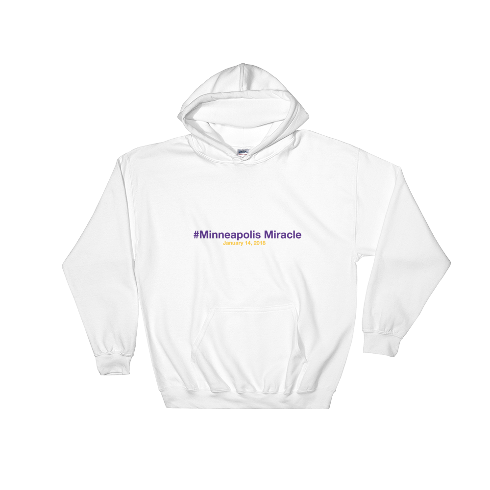 #Minneapolis Miracle Hooded Sweatshirt